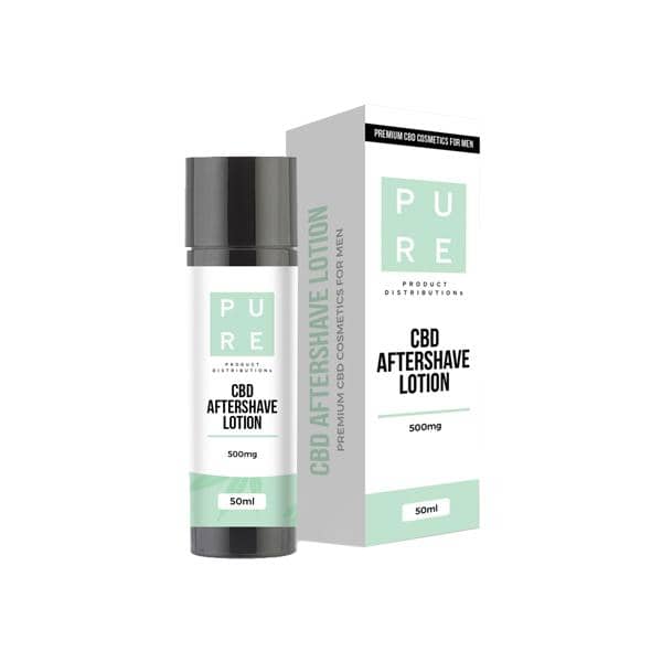 Pure 500mg CBD Aftershave Lotion – ...