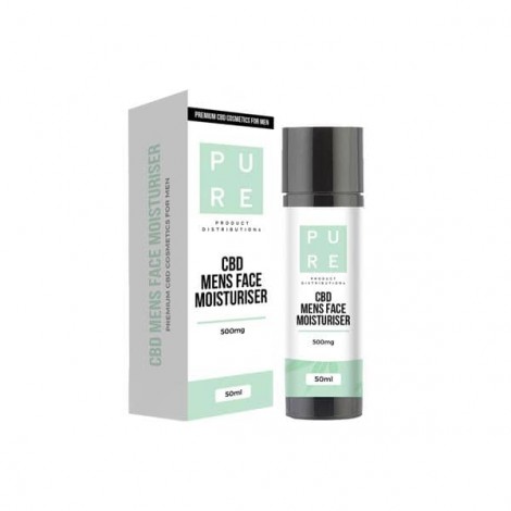 Pure 500mg CBD Mens Moisturiser – 50ml