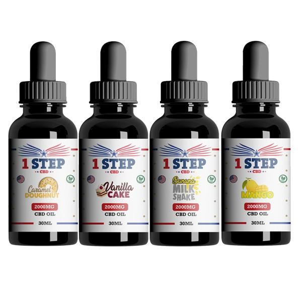 1 Step CBD 2000mg CBD Flavoured ...