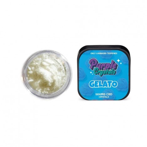 Purple Crystals by Purple Dank 1000mg CBD Crystals – Gelato