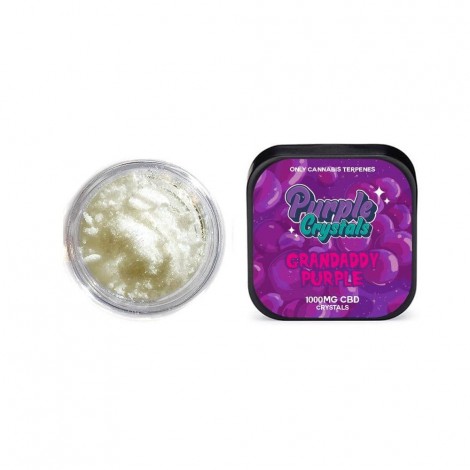 Purple Crystals by Purple Dank 1000mg CBD Crystals – Grand Daddy Purple