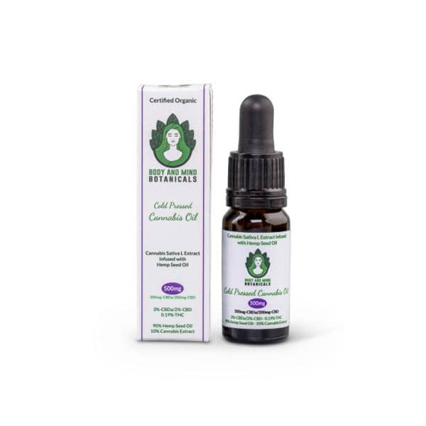 Body and Mind Botanicals 500mg CBD ...