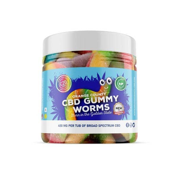 Orange County 800mg CBD Gummy Worms ...