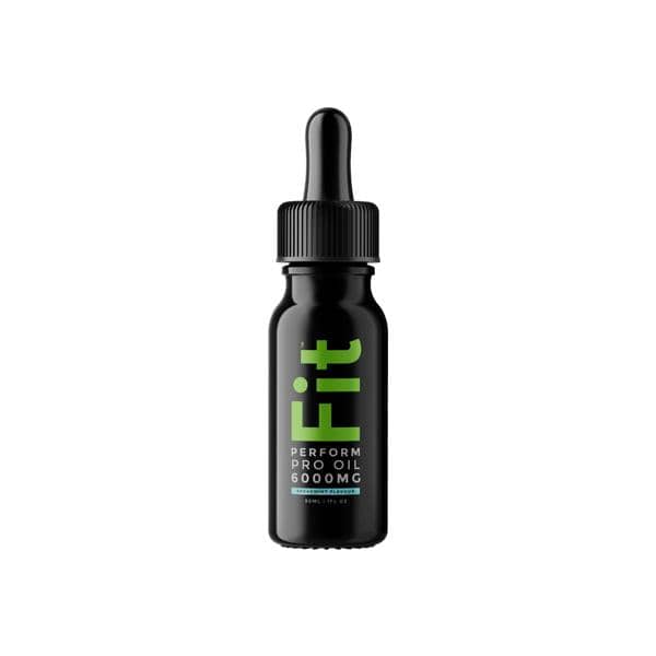 Fit CBD 6000mg CBD Spearmint Perform Pro CBD Oil 30ml