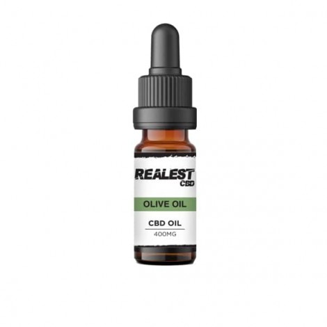 Realest CBD 400mg CBD 10ml Olive Oil