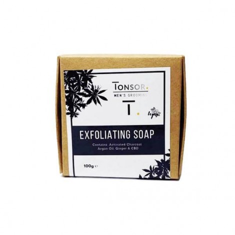 Tonsor Men’s Grooming Exfoliating CBD Soap