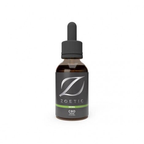 Zoetic 500mg CBD Oil 30ml –  Calming Natural