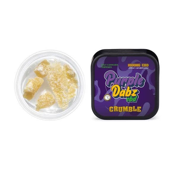 Purple Dabz by Purple Dank 1000mg CBD Crumble – Original
