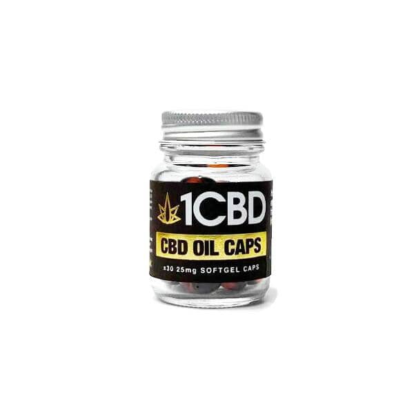1CBD Soft Gel Capsules 25mg CBD ...