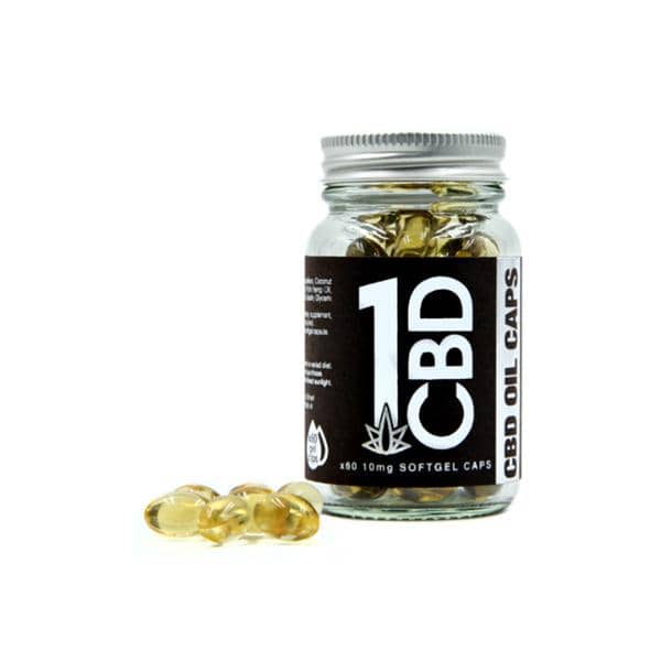 1CBD Soft Gel Capsules 10mg CBD ...