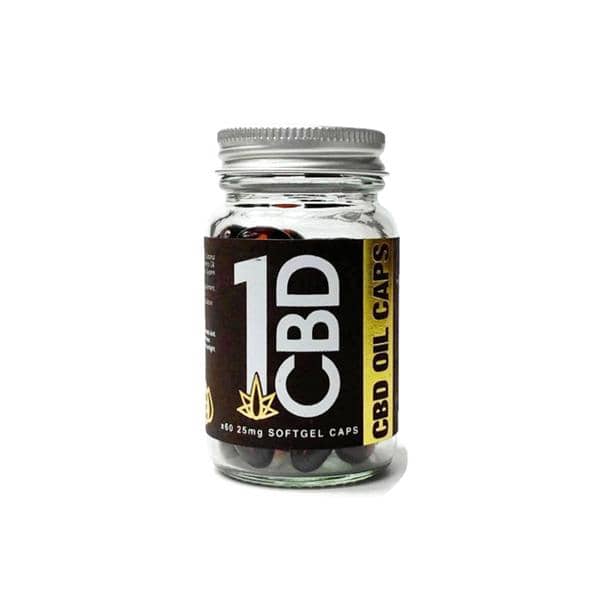 1CBD Soft Gel Capsules 25mg CBD ...