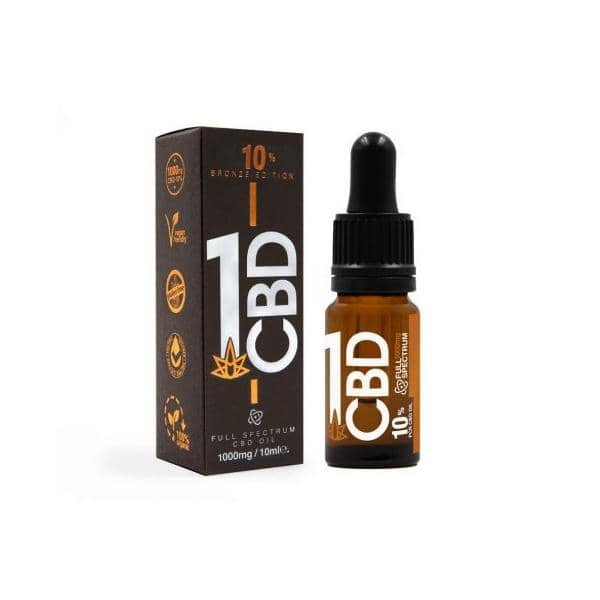 1CBD 10% Pure Hemp 500mg CBD ...