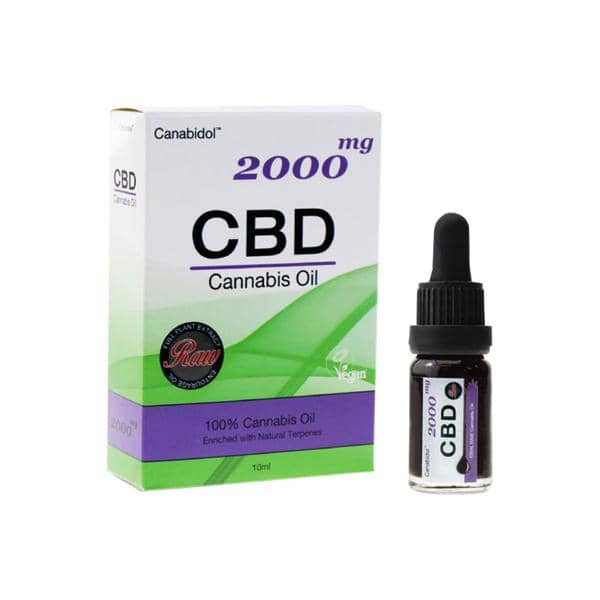 Canabidol 2000mg CBD Raw Cannabis Oil – 10ml