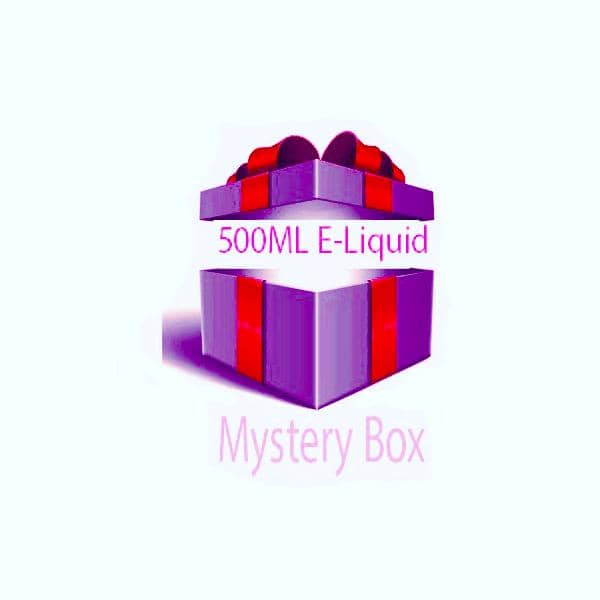 500ml E-liquid MYSTERY BOX + Nic ...