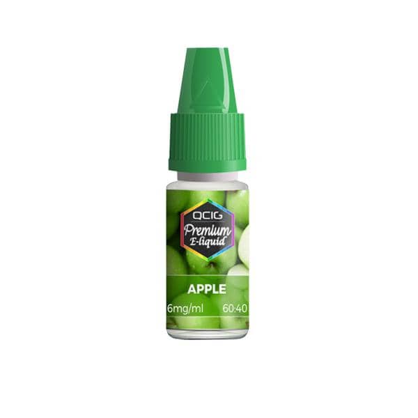 QCig Premium E-Liquids 10ml 3mg (60VG/40PG)