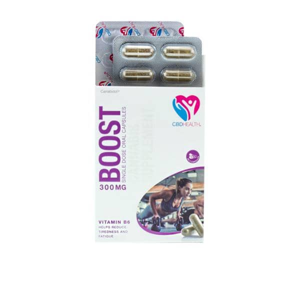 Canabidol 300mg CBD Oral Capsules 30 Caps – Boost