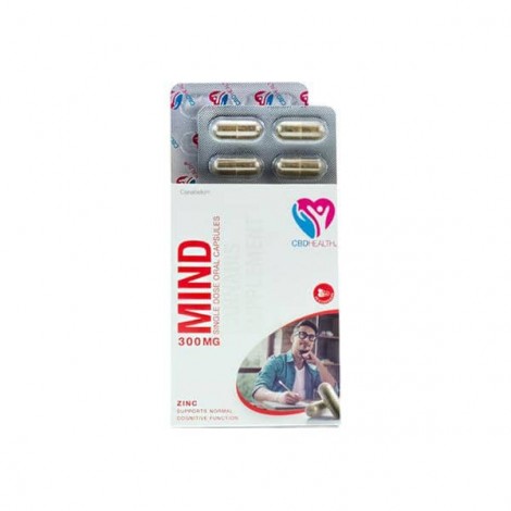 Canabidol 300mg CBD Oral Capsules 30 Caps – Mind