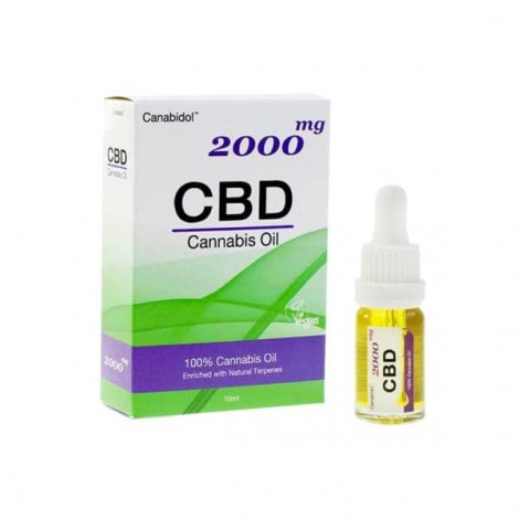 Canabidol 2000mg CBD Cannabis Oil – 10ml