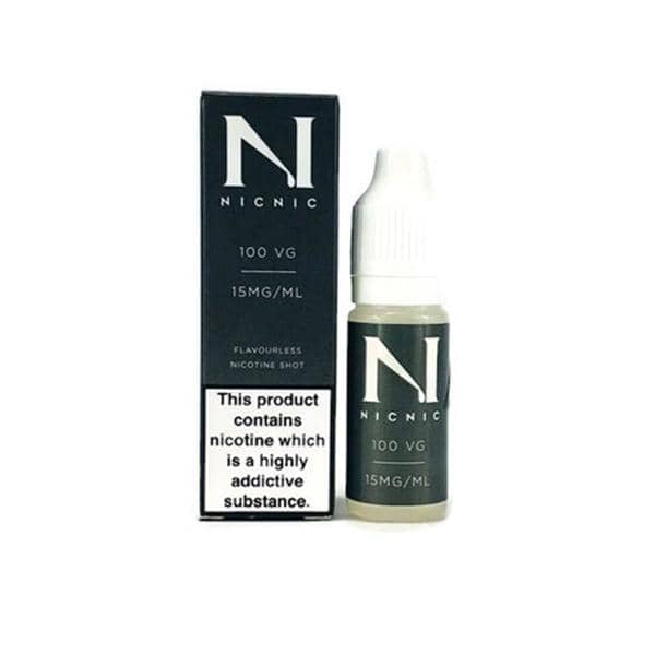 NIC NIC 15mg Nicotine Shot 10ml ...