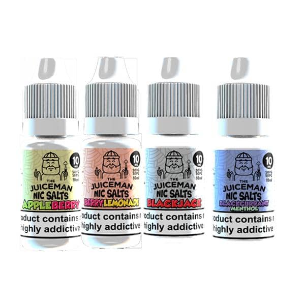10mg The Juiceman 10ml Flavoured Nic ...