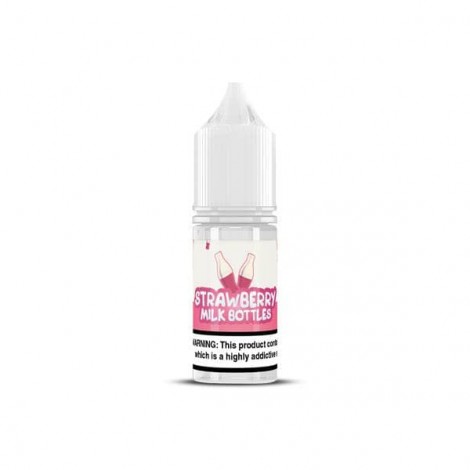 10MG Strawberry Nic Salts by Milk Bottles (50VG-50PG)
