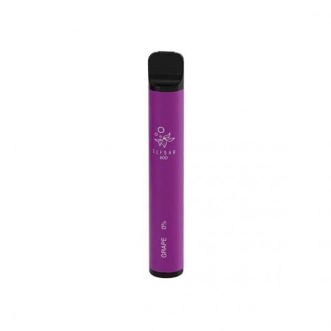 0mg ELF Bar 600 Disposable Vape Pod 600 Puffs