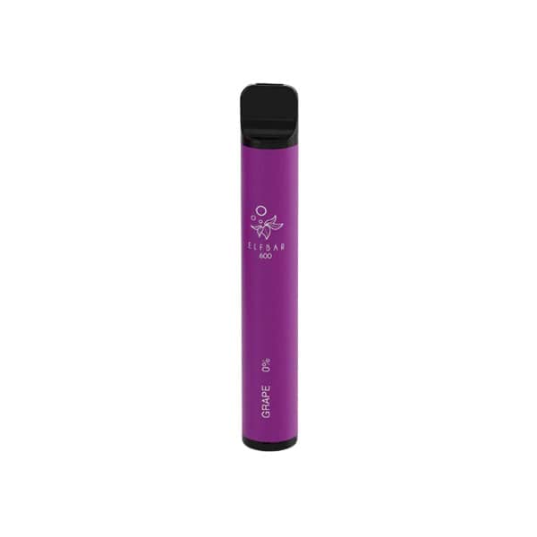 0mg ELF Bar 600 Disposable Vape ...