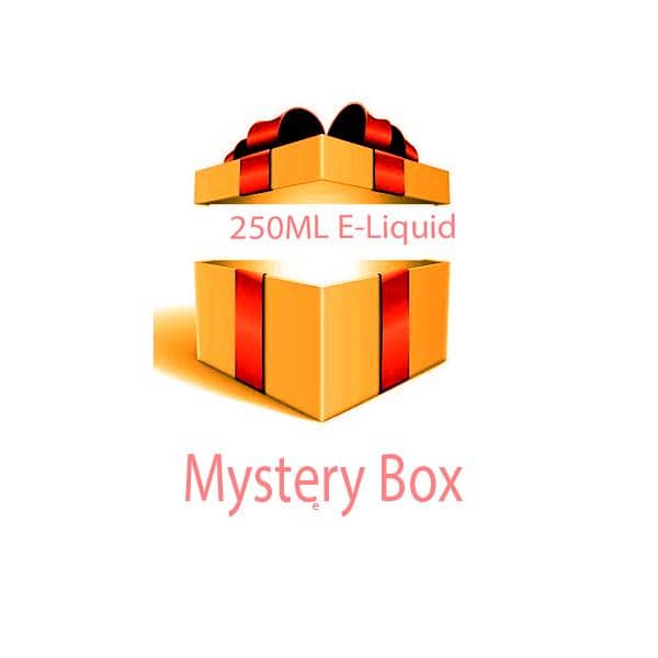 250ml E-liquid MYSTERY BOX + Nic ...