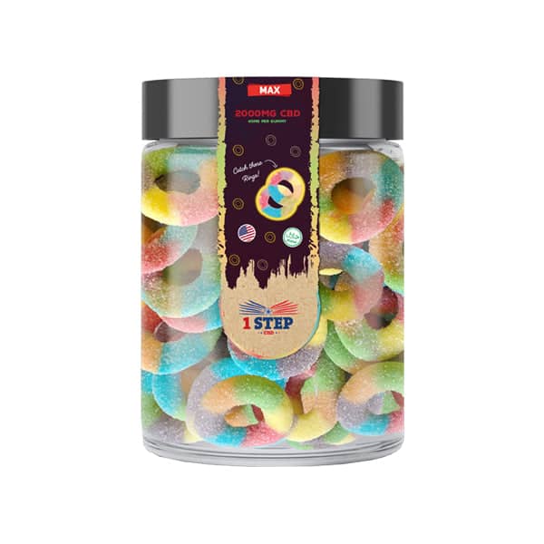 1 Step CBD Max Neon Gummies ...