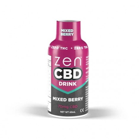 Zen 70mg CBD Drink – Mixed Berry