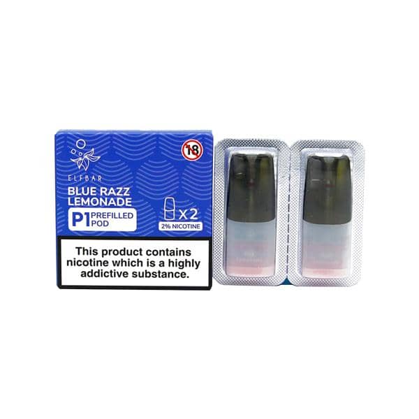 Elf Bar P1 Replacement 2ml Pods ...