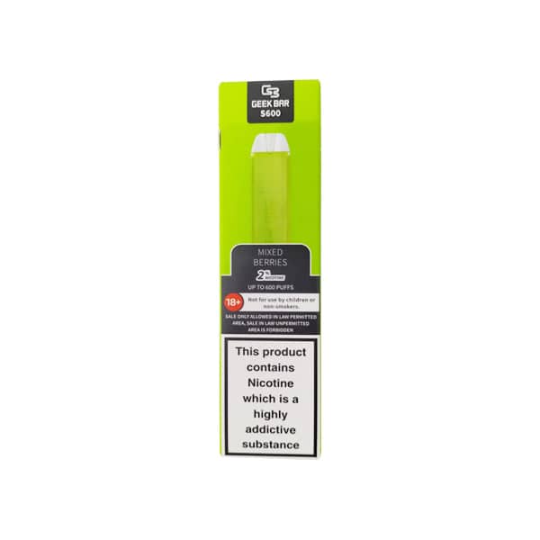 20mg Geek Bar S600 Disposable Vape ...