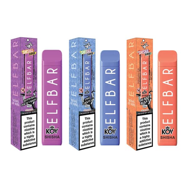 20mg Elf Bar Kov Shisha Range ...