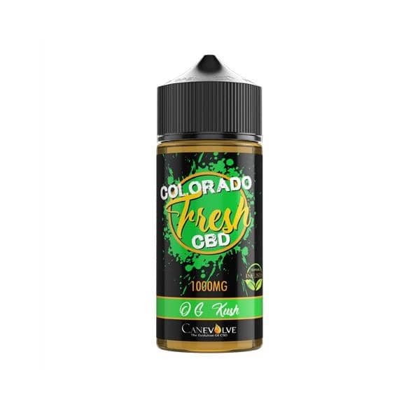 Colorado Fresh 1000mg CBD Vaping Liquid ...