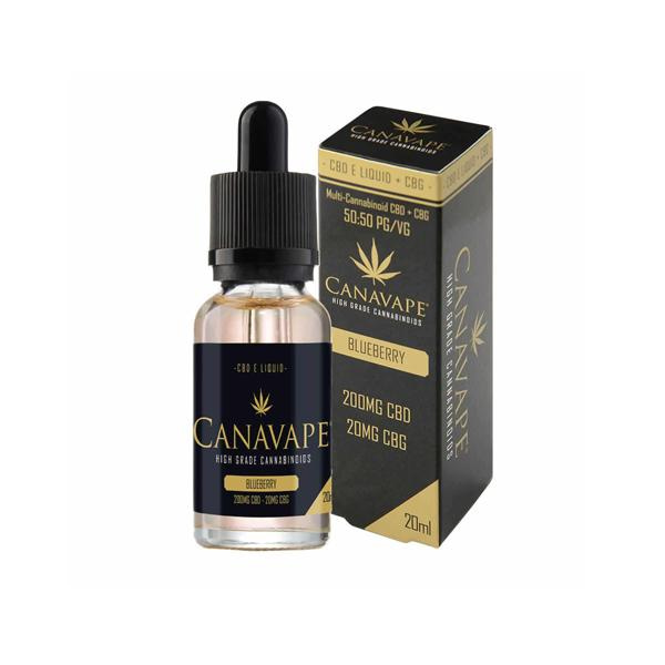 Canavape® 400mg CBD 40mg CBG 20ml ...